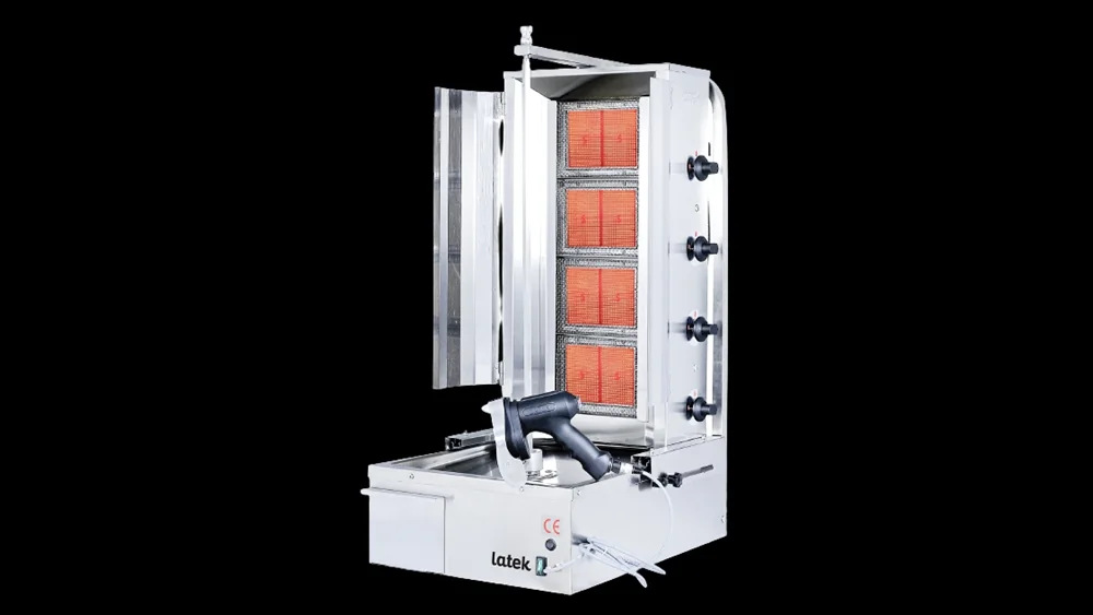 L204/Set 4 Radyanlı Motorlu Döner Ocağı